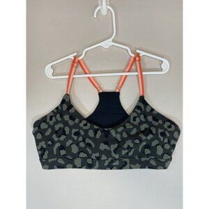 X White  Boutique Leopard Print Sports Bra - MEDIUM